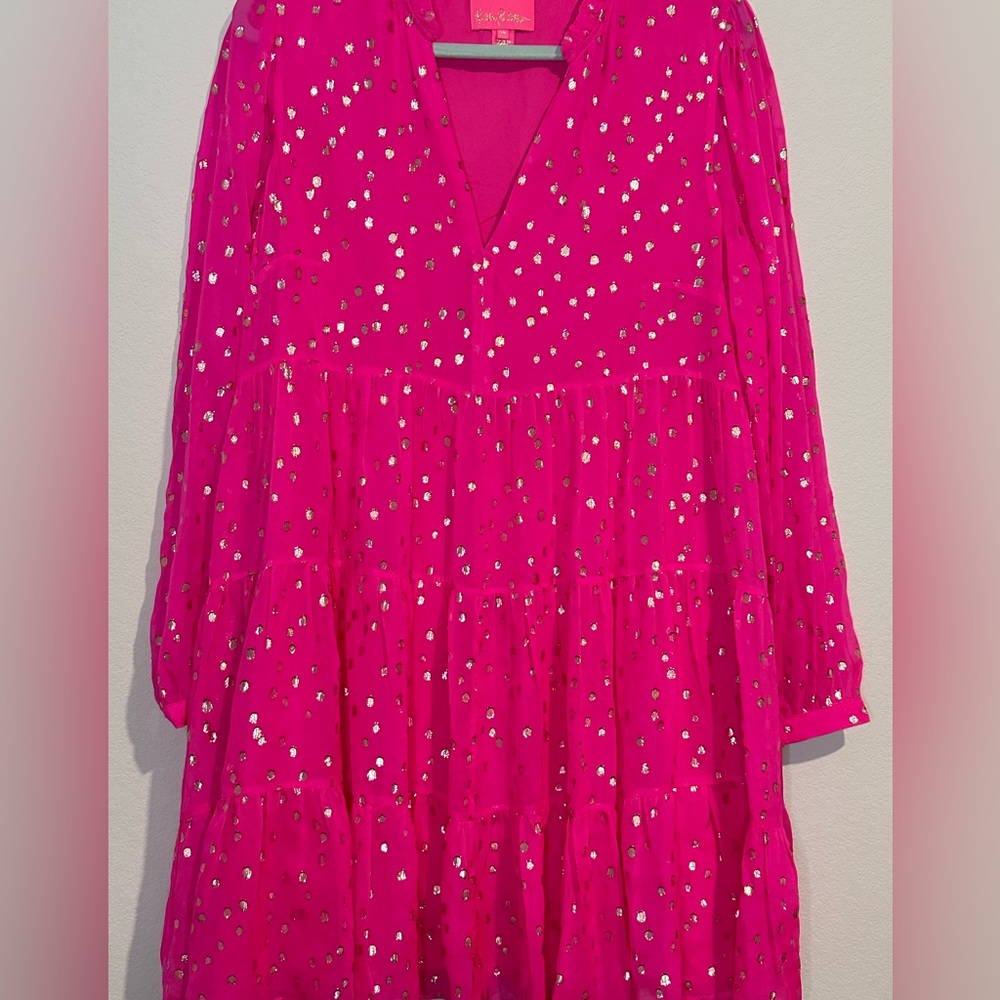 Lilly Pulitzer Sarita Long Sleeve Swing Dress